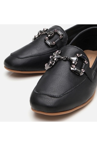Hotiç Hakiki Deri Siyah Kadın Loafer 01ayh306730a100 Siyah-black Siyah