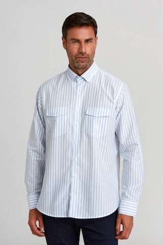 Bisse Erkek Regular Fit Uzun Kollu Spor Gömlek Mavi Gm23y231124 C35 Mavi