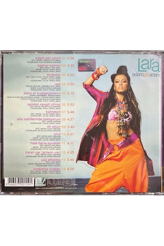 Müzik Cd'sidir Plak Değildir Cd Lara Adam Gibi Adam Cd