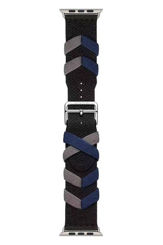 Watch 42mm Uyumlu Ezsp Krd-97 Sarmal Örgü Tasarımlı Kordon-haki
