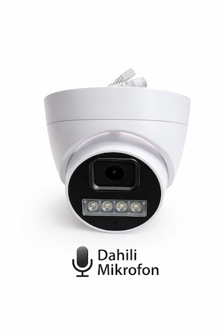 5 Mp İp Poe Sesli Dome Kamera
