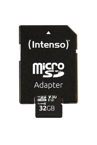 Intenso 64gb Microsdhc Uhs-ı Professıonal Class10 U3 V30 Ultra High Speed Memory Card 4k