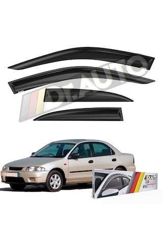 Mazda 323 Familia 1996-1999 Arası Cam Rüzgarlığı 4'lü