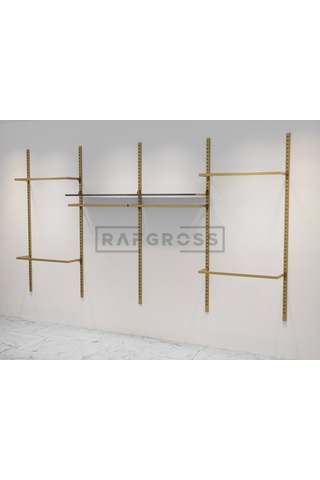 Mağaza Raf Sistemi, Askılık Sistemi, Butik , Mağaza Stand-245x200 Antrasit