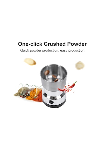 Ambition Mini Elektrikli Kahve Öğütücü Ev Kullanımı 300ml Gıda