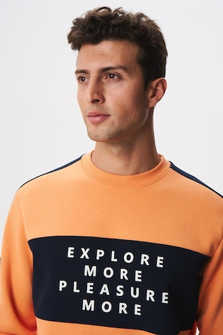 AR-MA Arma Erkek Regular Fit Yazılı Şardonlu 3 İplik Bisiklet Yaka Sweatshirt 001