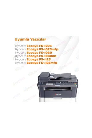 Kyocera Mita Tk-1120 Uyumlu Toneri 2'li Paket / Fs1060...
