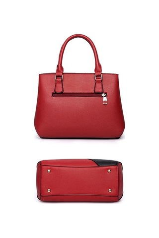 Wondernest A51 Haki Renkli Colorblock Bayan Çanta, Küçük Tasarım Haki