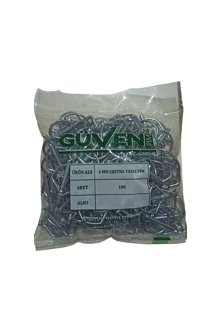 Güven Yaylı Pim 6mm 10 Adet