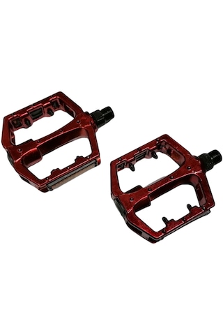 Ab Alüminyum Kırmızı Platformlu Bisiklet Pedalı