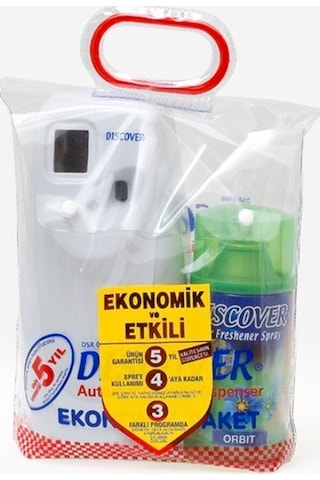 Discover Otomatik Sprey Püskürtücü Ekonomik Paket Uzun Model Discover Otomatik Sprey Püskürtücü Ekonomik Paket Uzun Model