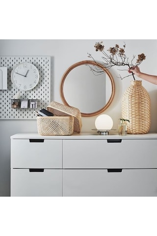 Ikea Tromma Duvar Saati 25 Cm Beyaz
