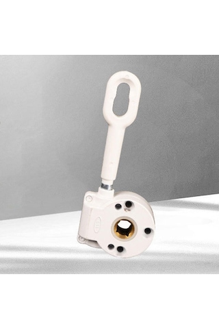 Homyl Dış Mekan Tente Krank Şanzıman Donanım Parçaları Beyaz