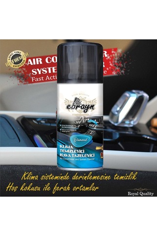 Klima Temizleyici Koku Bombası Klima Koku Giderici Sprey Diamond