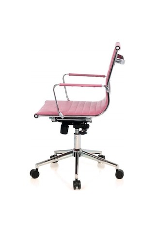Aykanoffice Aykan Ofis Riva Pembe Çalışma Koltuğu
