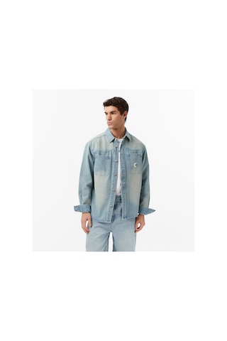 Karl Kani Og Western Denim Erkek Mavi Ceket Km253-007-1 Mavi
