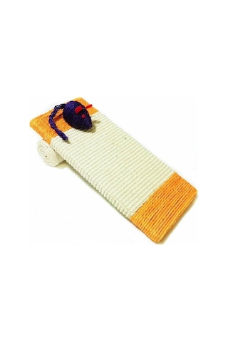 Fare Oyuncaklı Rampalı Kedi Tırmalama Tahtası 17 x 38 CM