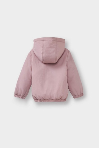 Defacto Su Geçirmez Kapüşonlu Mont Kız Bebek F8361a526sppn426 Pembe-pn426