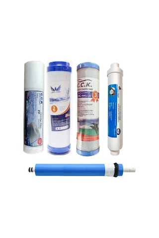 Ters Ozmoz Açık Kasa Su Arıtma Filtresi 5 Aşama Filtre Tam Set 508188033
