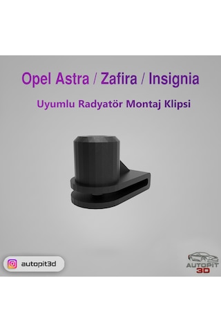 Opel Astra / Zafıra / Insıgnıa Uyumlu Radyatör  Klipsi 2 Adet