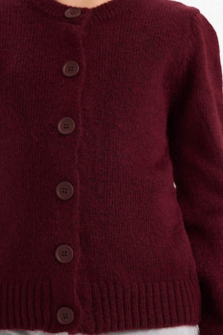 Defacto Düğmeli Triko Hırka Kız Çocuk G5453a825wnbr131 Bordo-br131