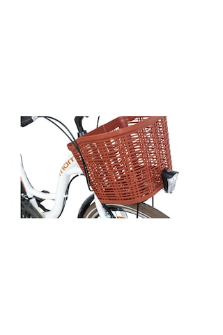 Geroni - Moma Urban - 26 City Bike - 21 Speed - V-brake - White-brown Beyaz