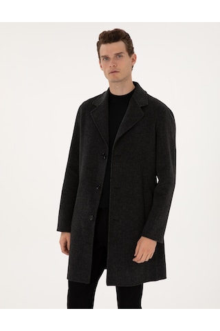 Pierre Cardin Erkek Antrasit Kaban 50315759-vr006