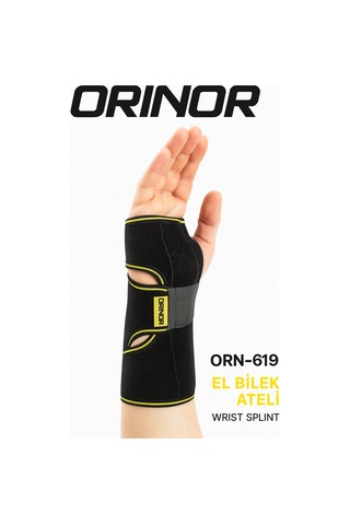 Orn-619 Ortopedik El Bilek Ateli Neopren Kumaşlı Ergonomik Destek Sağ/sol Çok Renkli