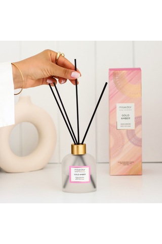Misedor Gold Amber Çubuklu Oda Kokusu 120 ML