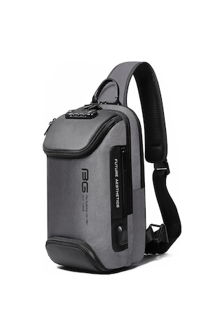 Bange BG-7082 Kilitli ve USB Şarj Portlu Omuz Çantası