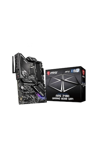 MSI MPG Z490 Gaming Edge WIFI Intel Z490 4800 MHz (OC) DDR4 Soket 1200 ATX Anakart