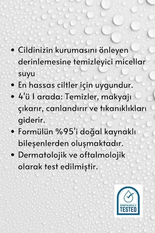 Byphasse Micellar Yüz Ve Makyaj Temizleyici Misel 250 ML
