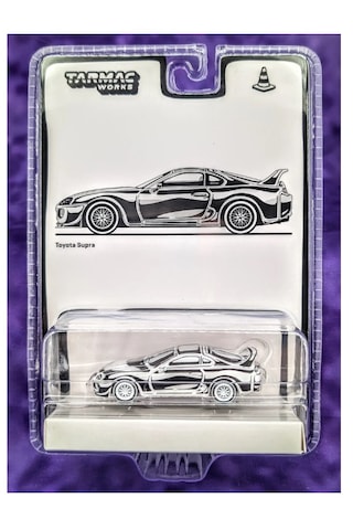 Tarmac Works Toyota Supra Designed By Joshua Vides Blister Paket 1/64