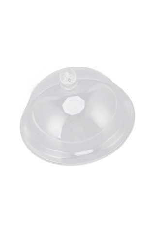 Qingmipy 35cm Akrilik Gıda Kapakları - Şeffaf, Toz Proof, Dayanıklı, Eldivenli Tasarım, Mutfak Ve Ev Kullanıma Uygun