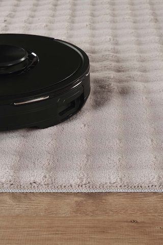 Bubble Oval Yumuşak Peluş Kaymaz Salon Oturma Yatak Odası Balkon Mutfak Halısı Yolluk Gri
