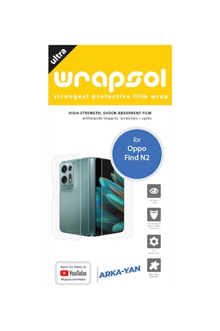 Oppo Find N2 Arka Ve Yan Koruyucu Poliüretan Film