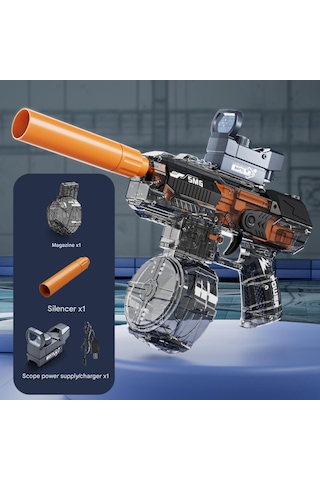 Ximistore9 Otomatik Ve Manuel Sulama Sprayerı - 10 Metre Menzil, 500ml Kapasite, Li-poly Şarjlı, 3+ Yaş - Siyah/mavi