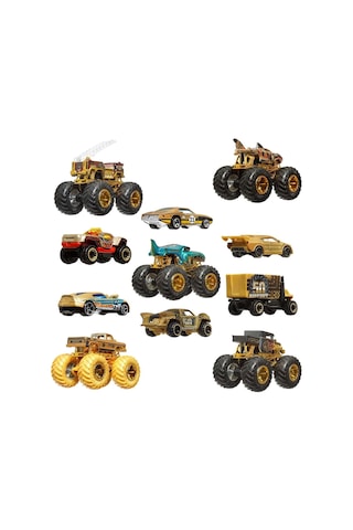 Jdw07 Hot Wheels Monster Trucks Bigfoot Trophy Şampiyonları Araba Ve Kamyon Çokl