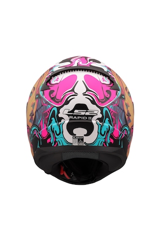 Ls2 Rapid 2 Cyberg Kapalı Kask Mor