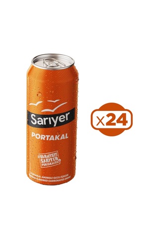 Sarıyer Portakal Aromalı Gazoz 24 x 330 ML