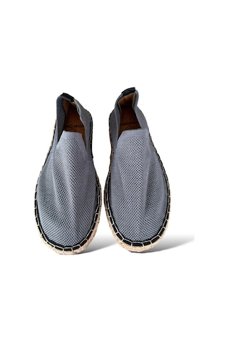 Unisex El Yapımı Triko Espadril Grı-gri Gri