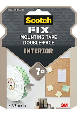 Scotch İç Mekan Güçlü Montaj Bandı 19mmx5m