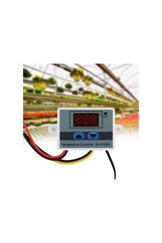 Hombey 12v Mikro Bilgisayarlı Dijital Termostat -50 C/+110 C Sıcaklık Kontrol Cihazı 0.1 C Doğruluk