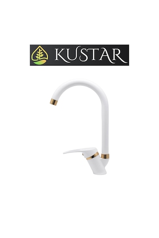 Kustar Cambridge Gold Beyaz Mutfak Evye Bataryası