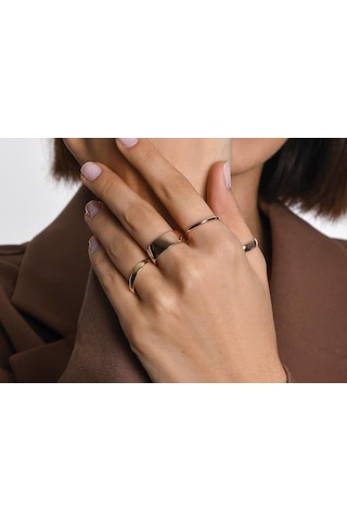 Altın Nesil Alyans - Bombeli Rose Gold Klasik Alyans