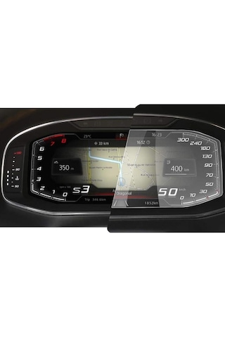Seat Ibiza 10.25 İnç Mat Ekran Koruyucu Dijital Gösterge