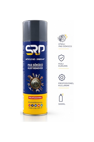 SRP PAS SÖKÜCÜ PROFESSIONAL 500 ml
