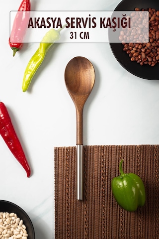Akasya Servis Kaşığı & Sunum Kaşığı