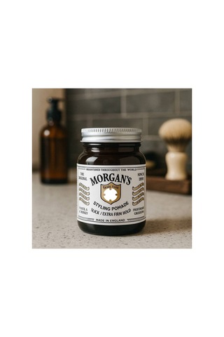 Morgan's Slick Extra Firm Hold - Extra Sert Tutucu Şekillendirici Pomad Silver Label 100gr