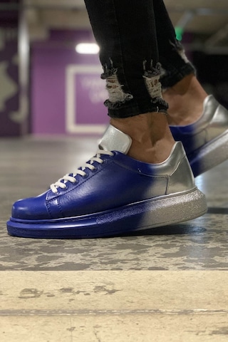 Ch254 Cbt Pittura Erkek Ayakkabı 412 Mavı / Gümüs Mavi